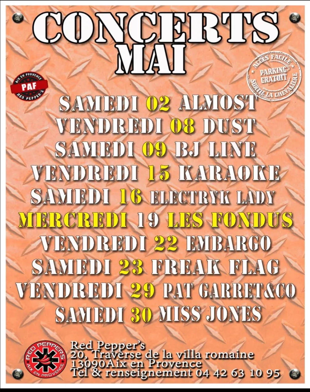 Le Red Pepper's - Restaurant Aix en Provence - restaurant a faire AIX-EN-PROVENCE