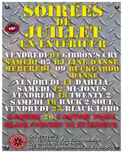 Concerts - Red Pepper's - Restaurant Aix En Provence - Restaurant soirées Aix en Provence